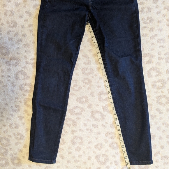 Joe's Jeans Dark Wash Blue Skinny Jeans 27 4 Stretch Stovepipe Jeans Y2K - Picture 6 of 7